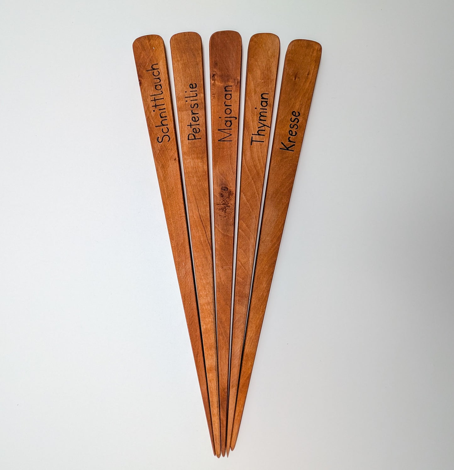 Kräuterschild aus Holz