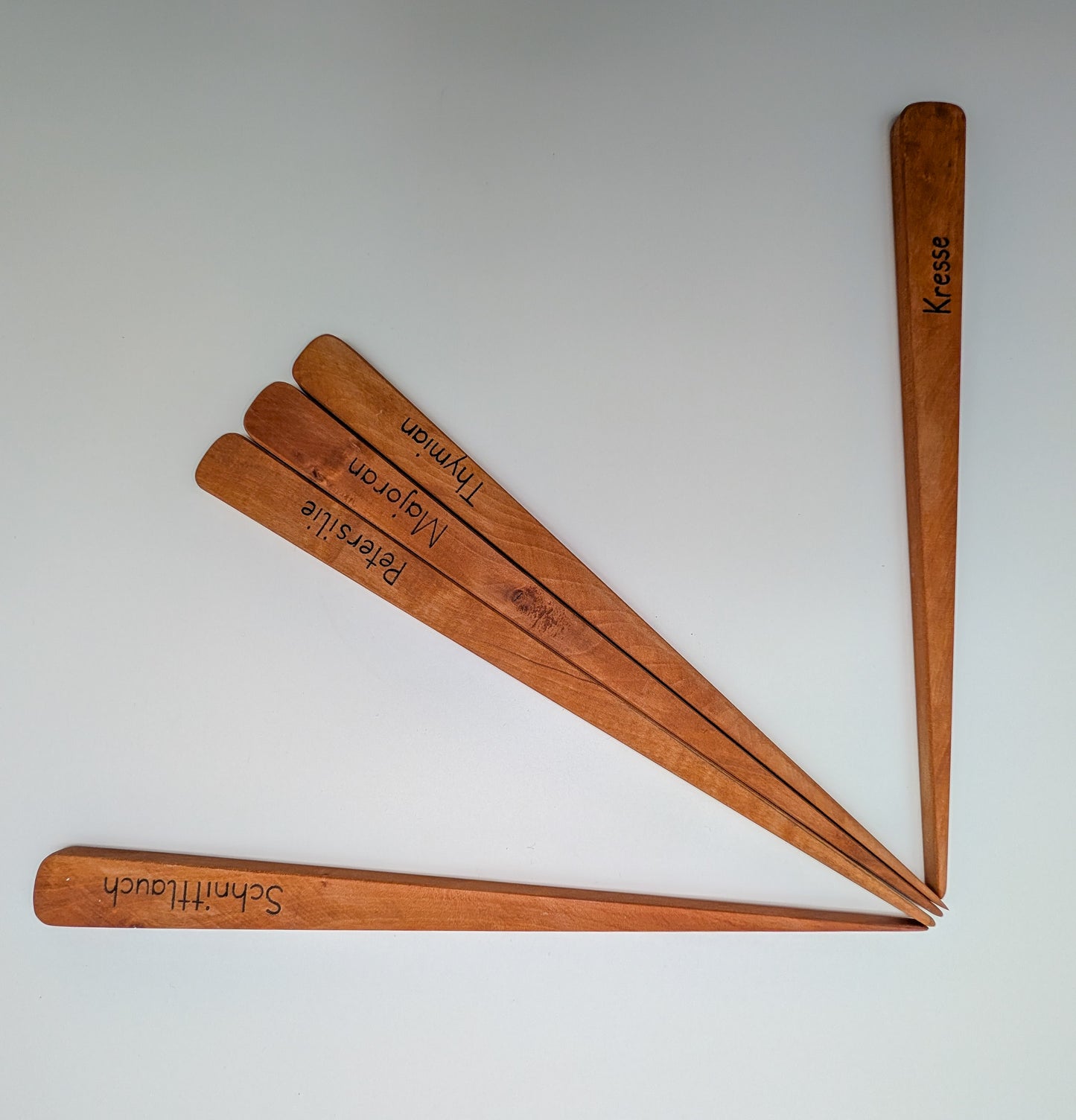 Kräuterschild aus Holz
