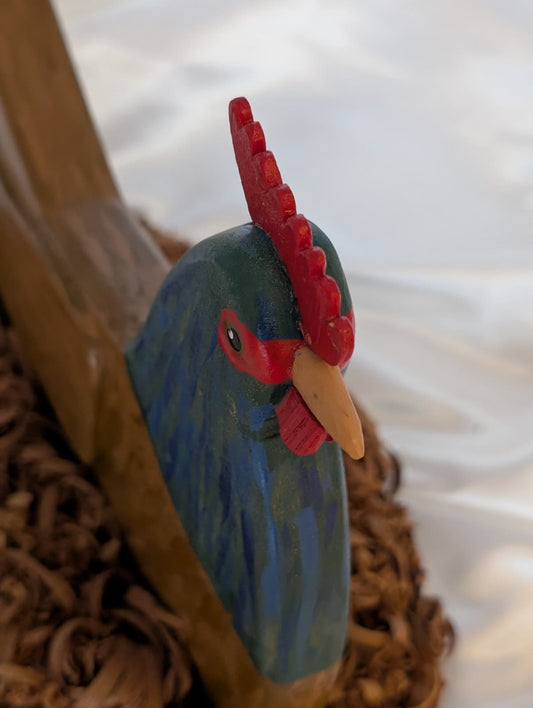 Huhn aus Holz