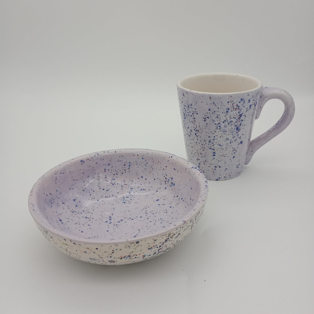 Keramik Frühstück-Set Unikat