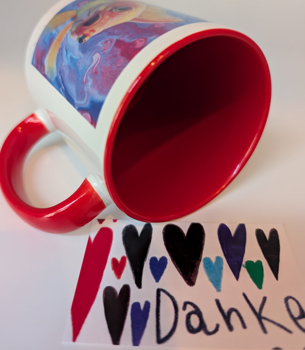 Kaffeetasse aus Keramik