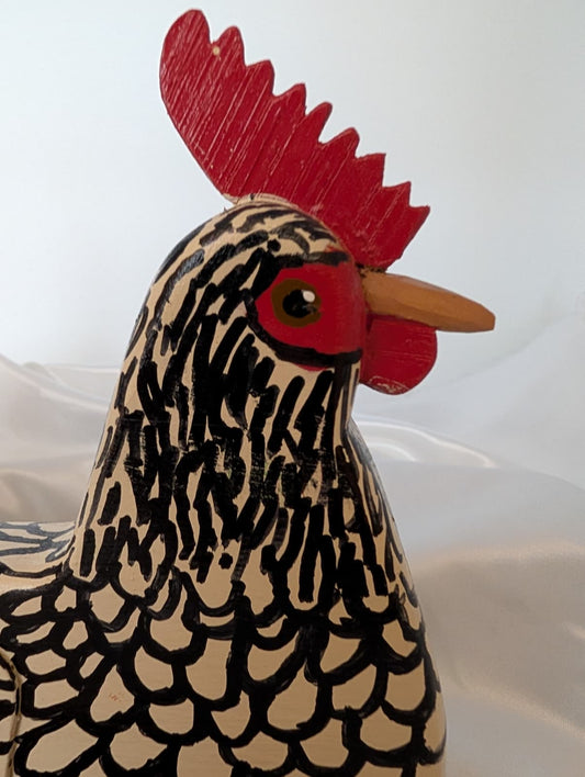 Huhn aus Holz