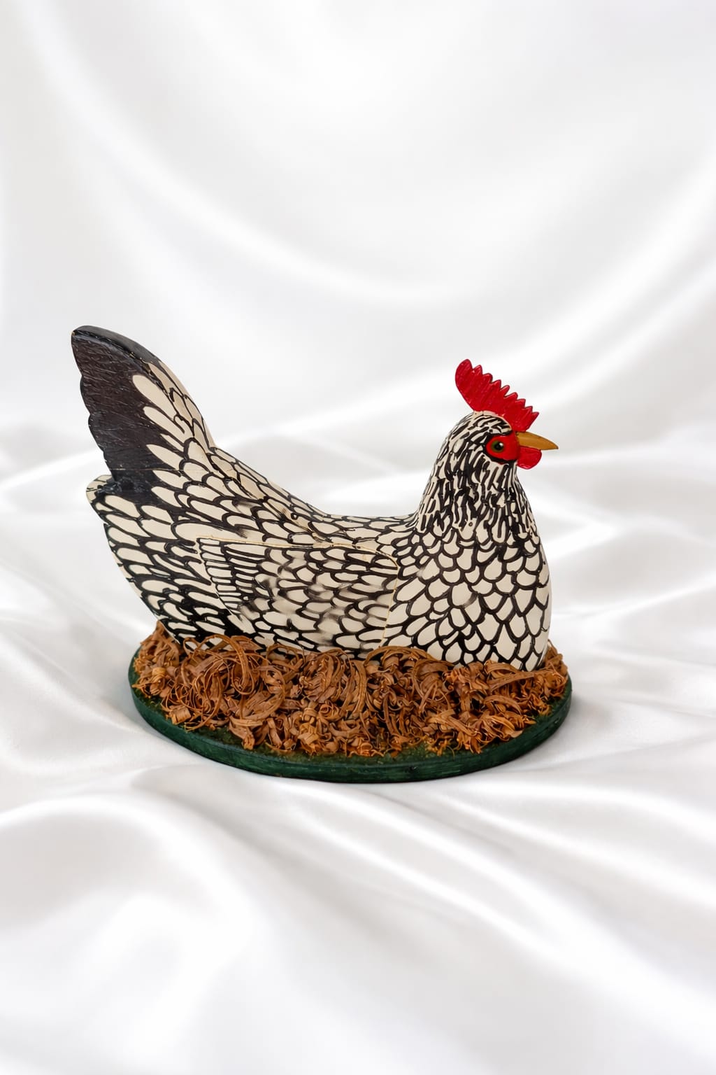 Huhn aus Holz