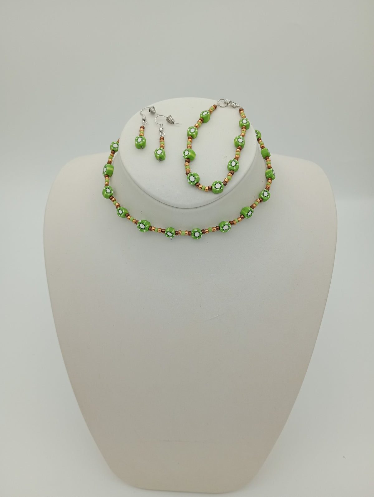 Schmuckset Kiwi Unikat