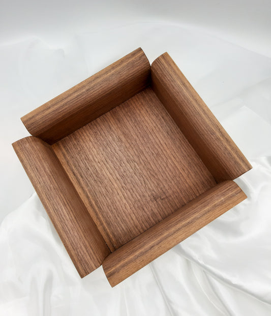 Holzbox quadratisch